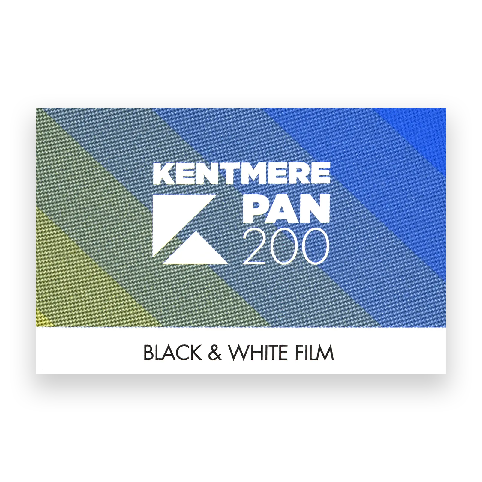Kentmere Pan 200 film box