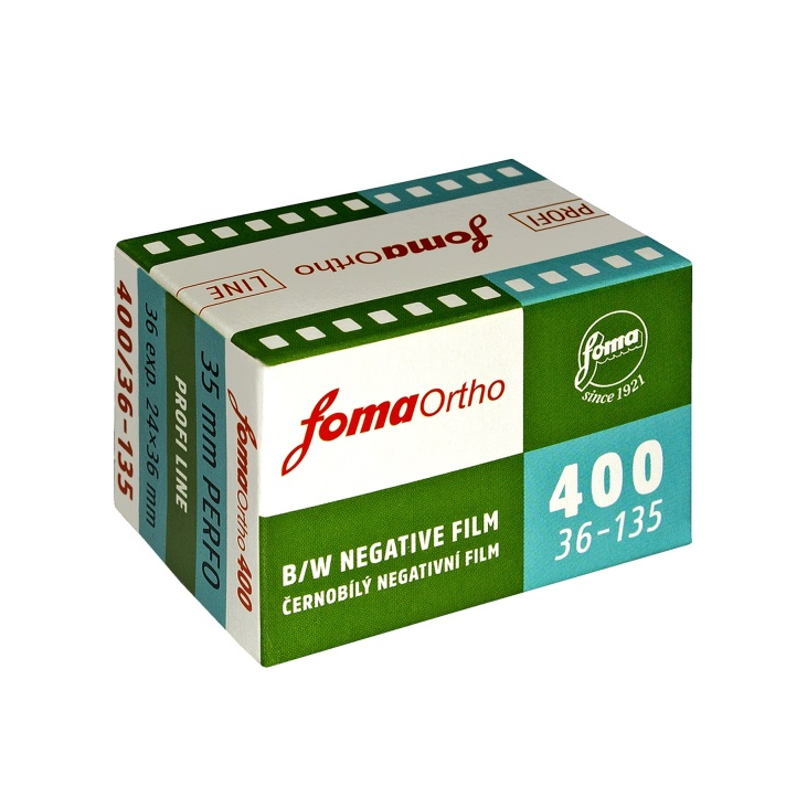 FOMA Ortho 400 - film listing