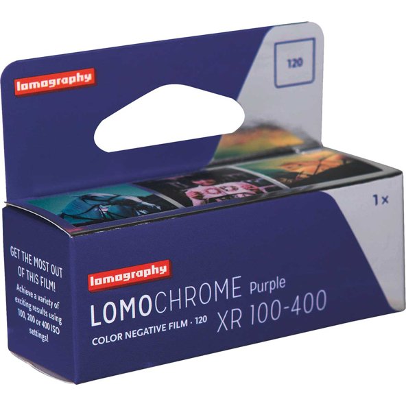 LomographyLomoChrome Purple XR 100-400 120 - film listing