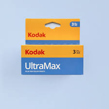 Kodak UltraMax 400 film box