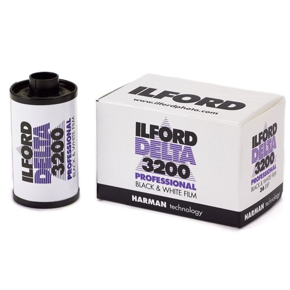 IlfordDelta 3200 professional 35mm - 36 Exposures - film listing